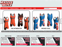 Tablet Screenshot of battleskinz.com